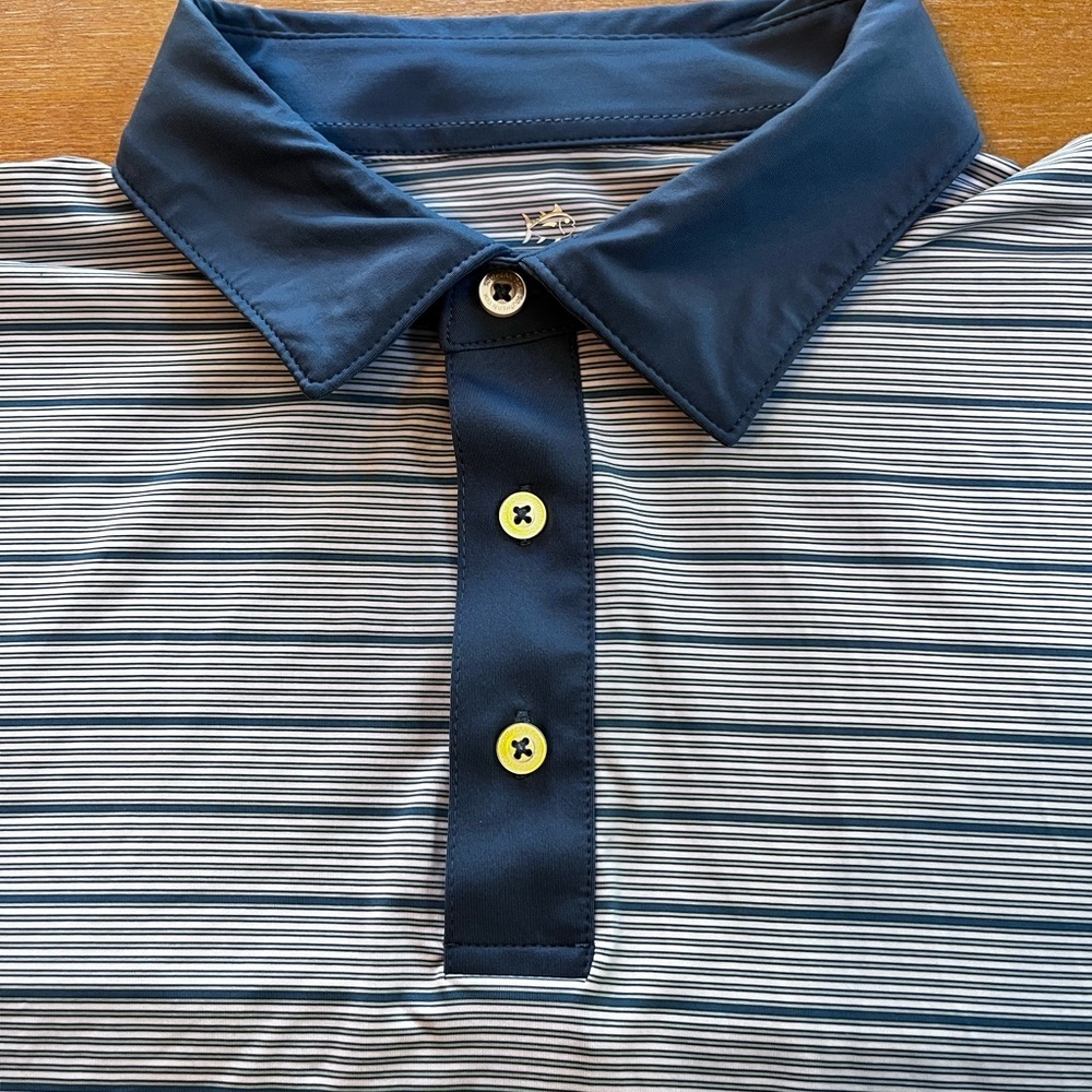 Southern Tide Men’s brrr performance golf polo XL